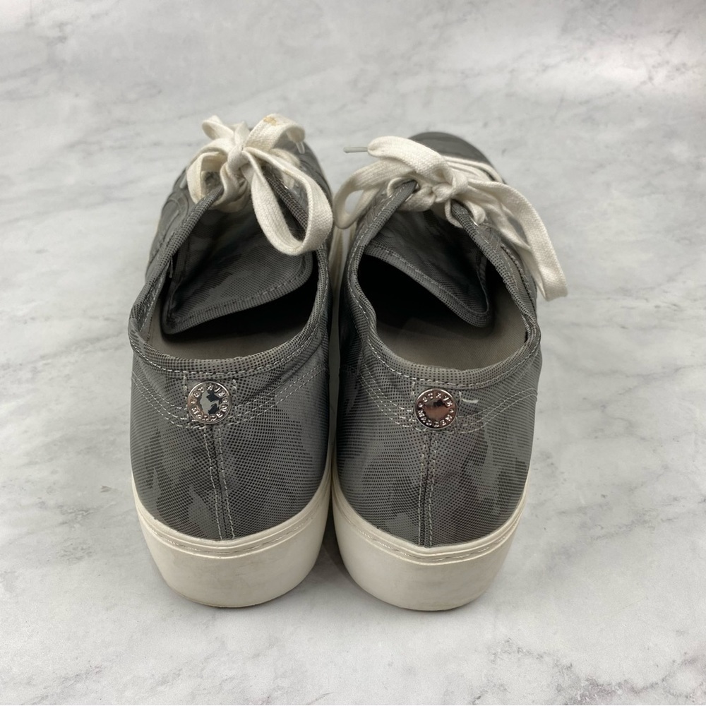 Steve Madden: Emmi Reflective Camo Platform Sneakers Full Lace Up Shoes Size 10 - Picture 4 of 8